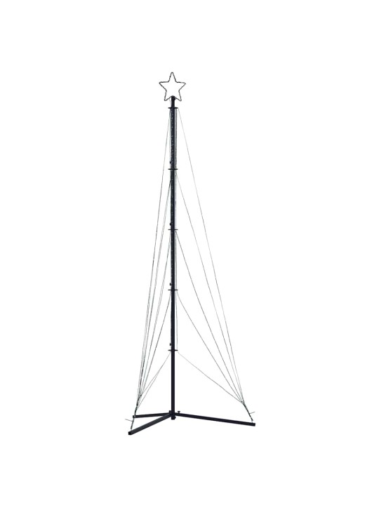 Led vánoční stromek 525 studených bílých led 302 cm