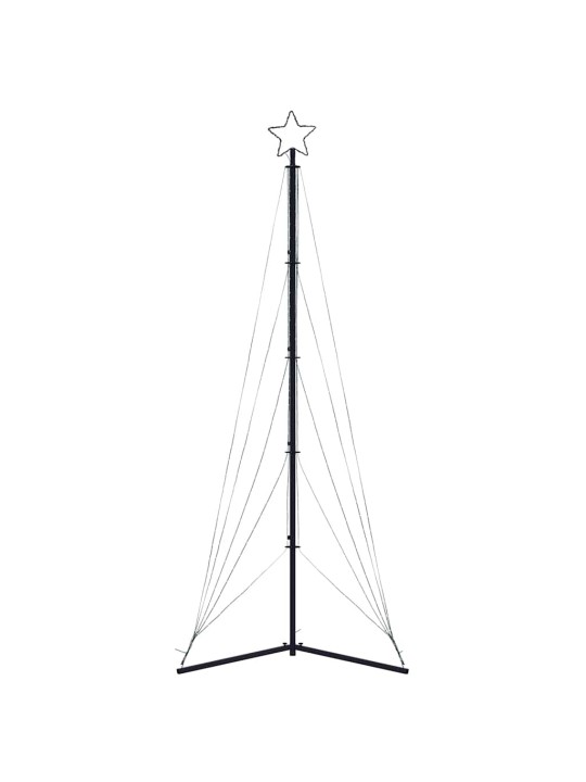 Led vánoční stromek 525 studených bílých led 302 cm