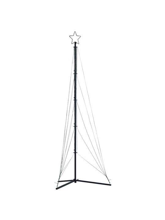 Led vánoční stromek 525 modrých led diod 302 cm