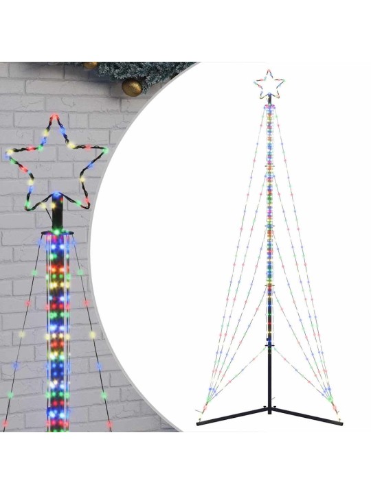 Led vánoční stromek 525 barevných led diod 302 cm