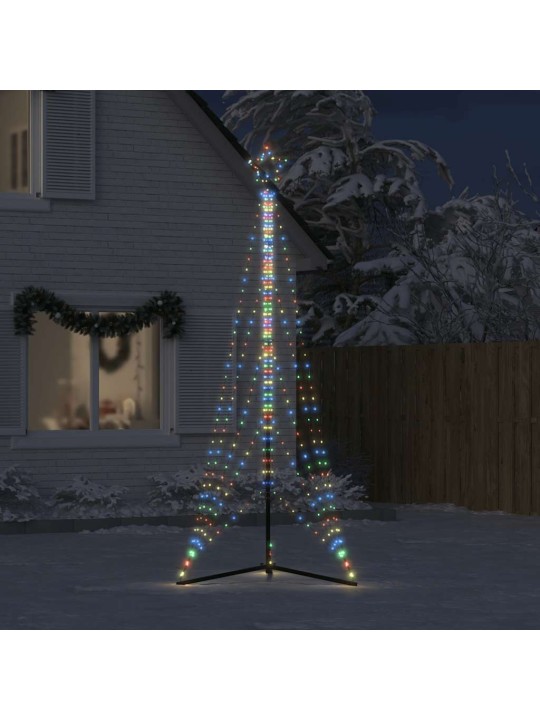 Led vánoční stromek 525 barevných led diod 302 cm