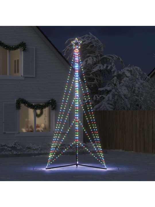 Led vánoční stromek 615 barevných led diod 404,5 cm