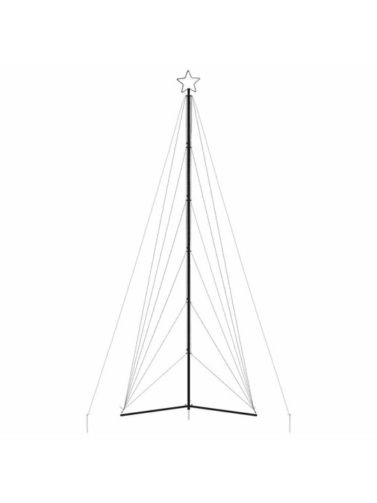 Led vánoční stromek 861 teplých bílých led diod 478 cm