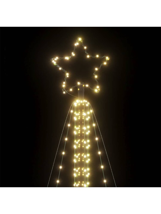 Led vánoční stromek 861 teplých bílých led diod 478 cm