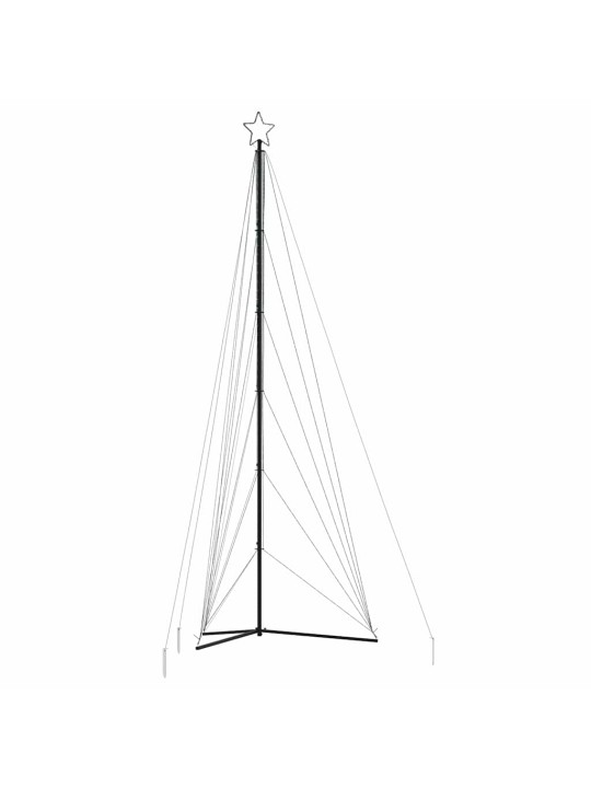 Led vánoční stromek 861 modrých led diod 478 cm