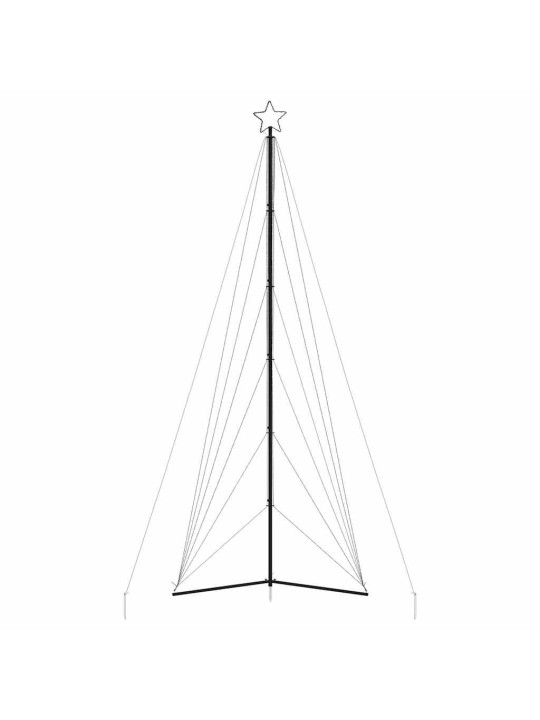 Led vánoční stromek 861 modrých led diod 478 cm