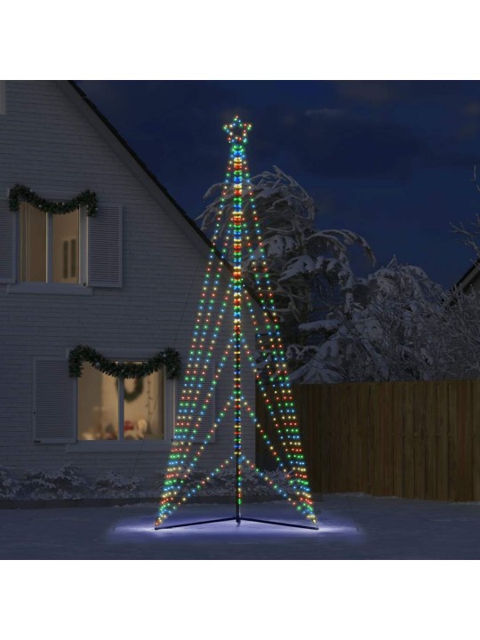 Led vánoční stromek 861 barevných led diod 478 cm