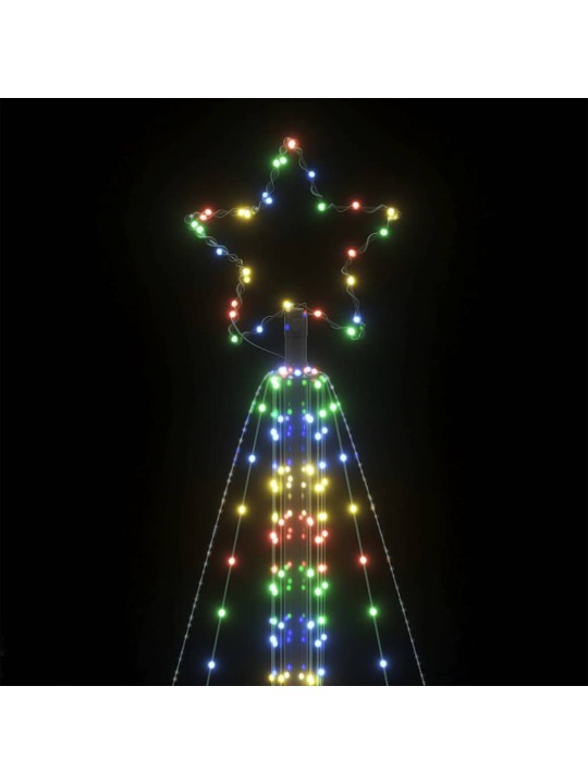 Led vánoční stromek 861 barevných led diod 478 cm