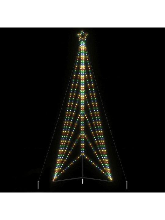 Led vánoční stromek 861 barevných led diod 478 cm