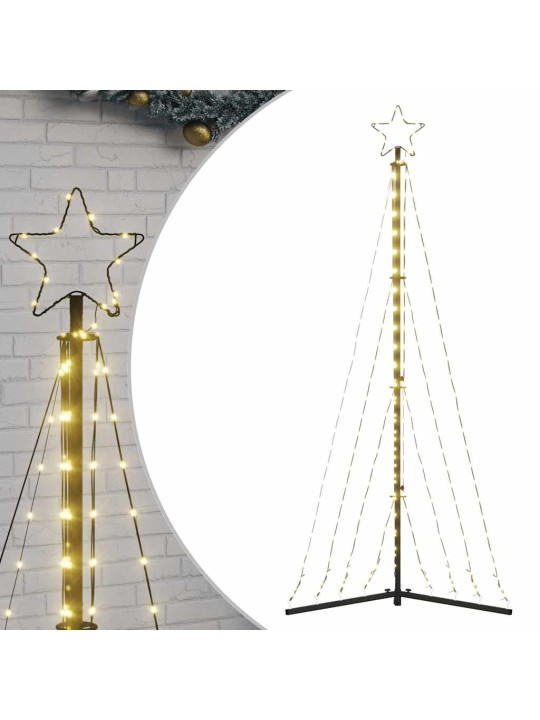 LED vánoční stromek 339 teplých bílých LED 187 cm