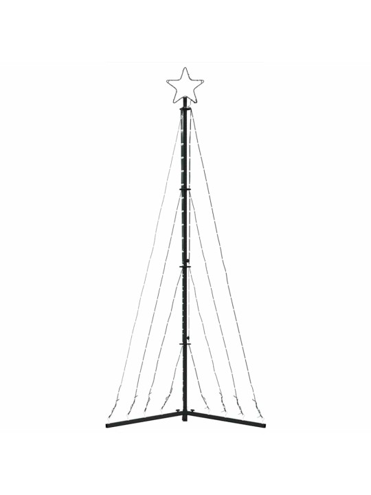 LED vánoční stromek 339 teplých bílých LED 187 cm