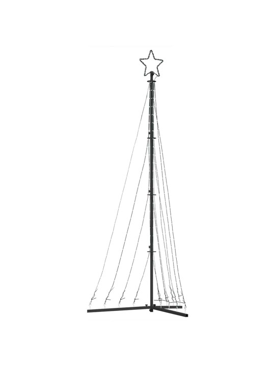 Led vánoční stromek 447 teplých bílých led diod 249 cm