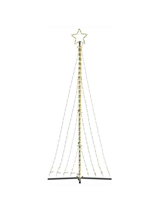 Led vánoční stromek 447 teplých bílých led diod 249 cm