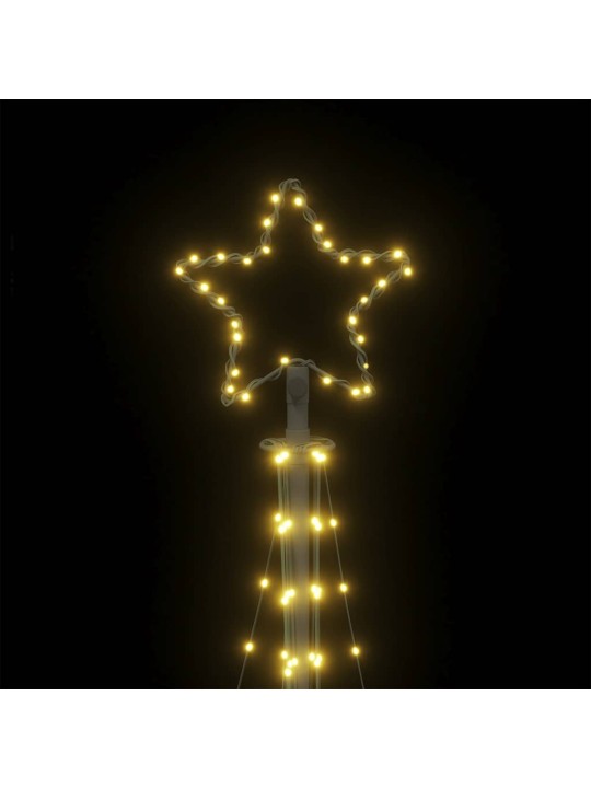Led vánoční stromek 447 teplých bílých led diod 249 cm
