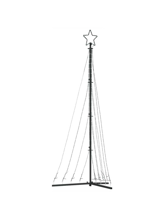 Led vánoční stromek 447 modrých led diod 249 cm