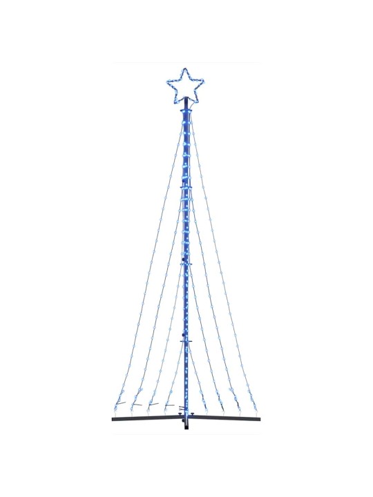 Led vánoční stromek 447 modrých led diod 249 cm