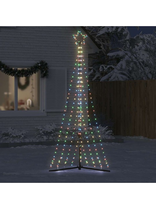 Led vánoční stromek 447 barevných led diod 249 cm