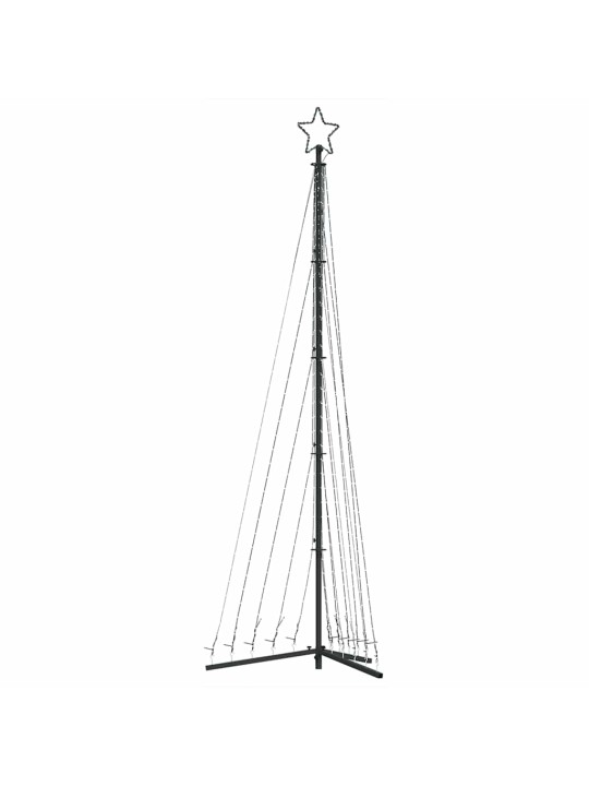 Led vánoční stromek 495 teplých bílých led diod 300,5 cm