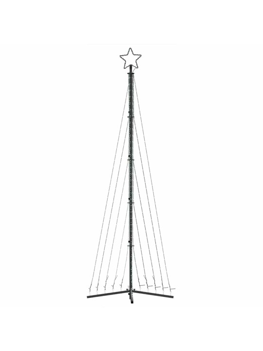 Led vánoční stromek 495 teplých bílých led diod 300,5 cm