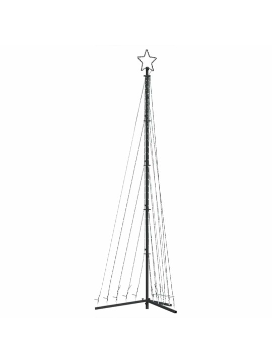 Led vánoční stromek 495 modrých led diod 300,5 cm
