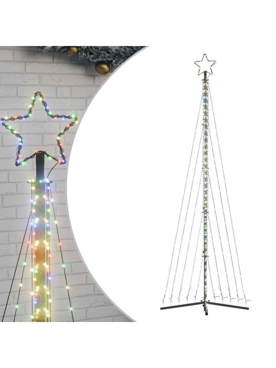 Led vánoční stromek 495 barevných led diod 300,5 cm