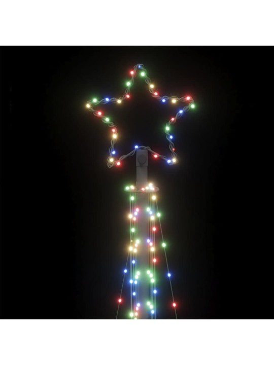 Led vánoční stromek 495 barevných led diod 300,5 cm