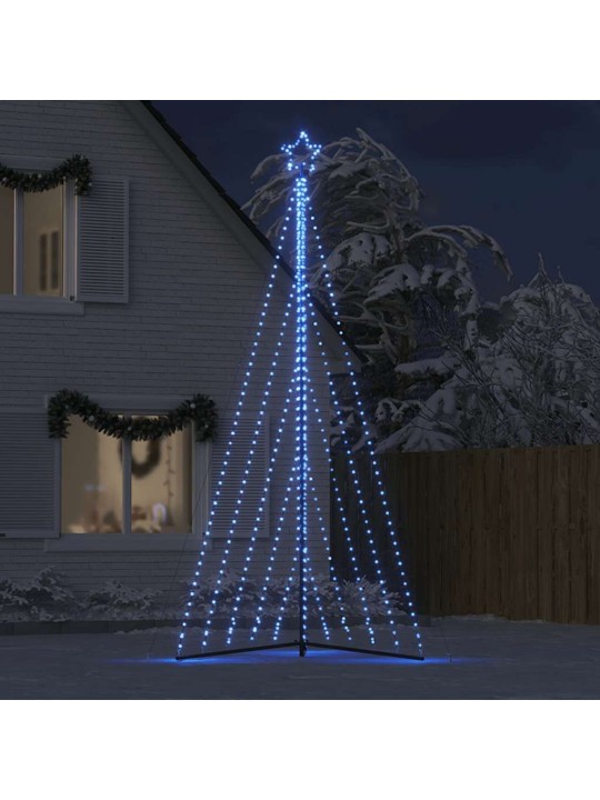 Led vánoční stromek 570 modrých led diod 399 cm