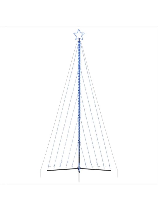 Led vánoční stromek 570 modrých led diod 399 cm