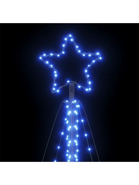 Led vánoční stromek 570 modrých led diod 399 cm