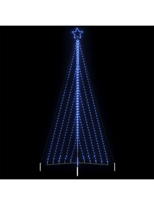 Led vánoční stromek 570 modrých led diod 399 cm