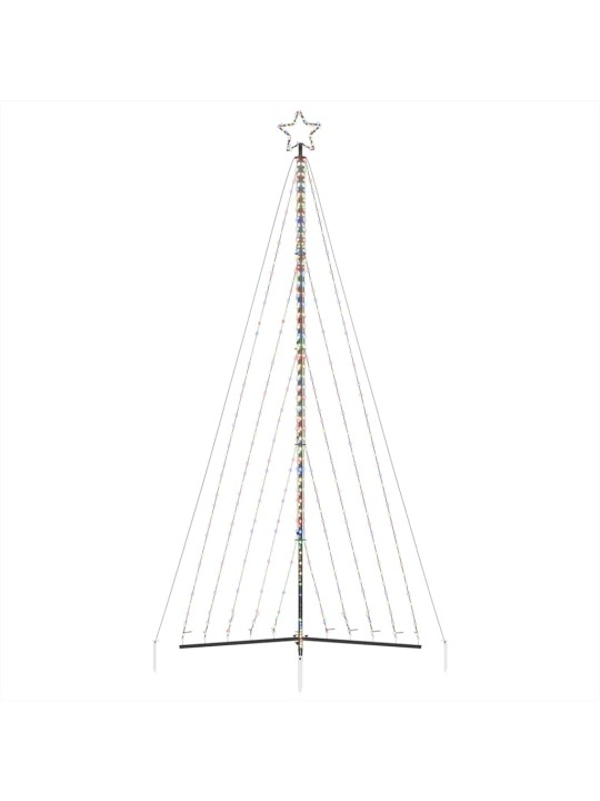 Led vánoční stromek 570 barevných led diod 399 cm