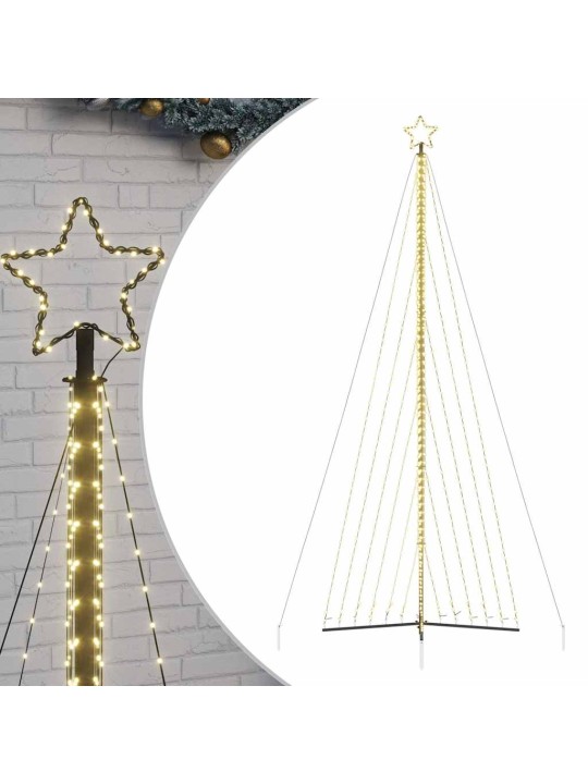 Led vánoční stromek 789 teplých bílých led diod 476 cm