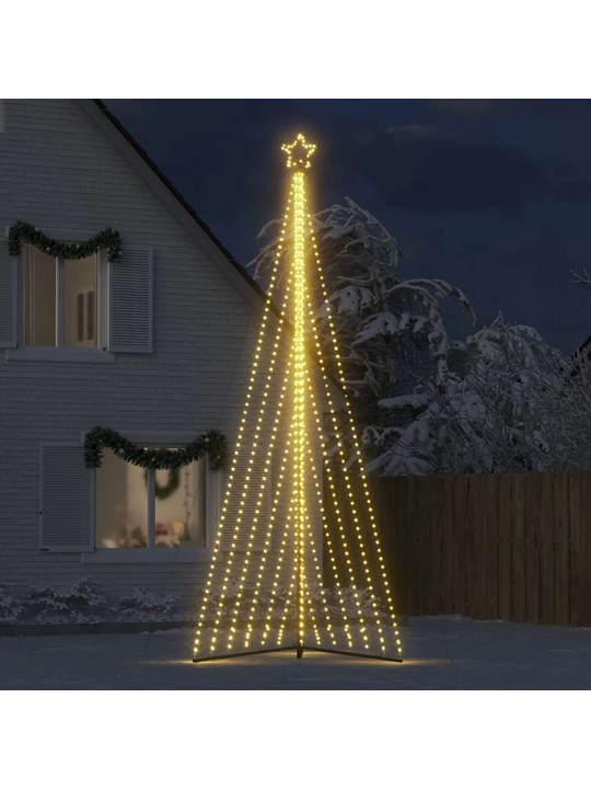 Led vánoční stromek 789 teplých bílých led diod 476 cm