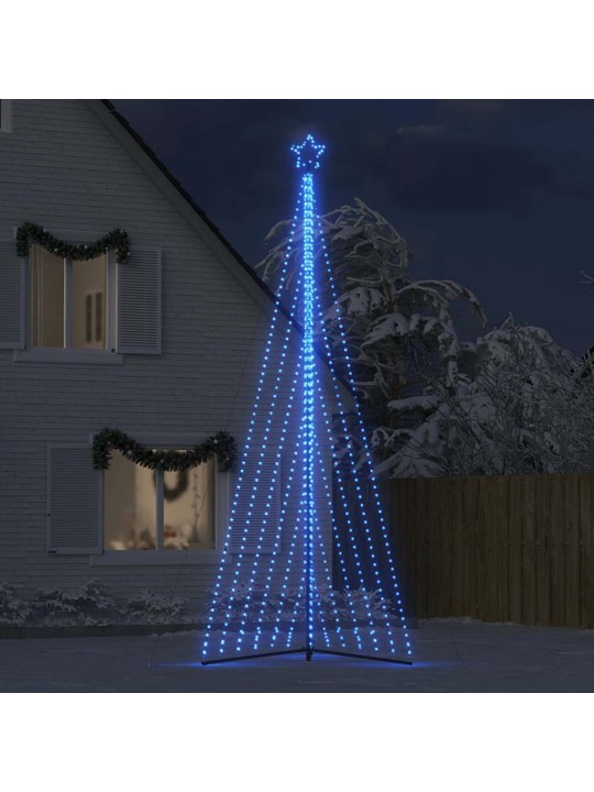 Led vánoční stromek 789 modrých led diod 476 cm