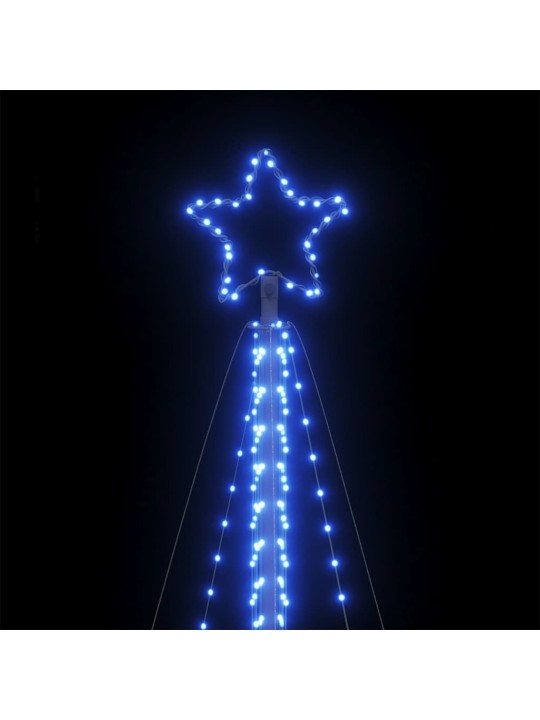 Led vánoční stromek 789 modrých led diod 476 cm