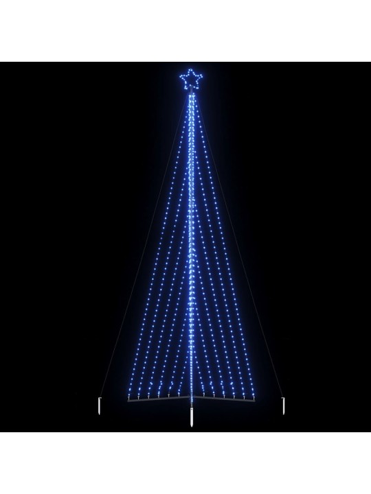 Led vánoční stromek 789 modrých led diod 476 cm