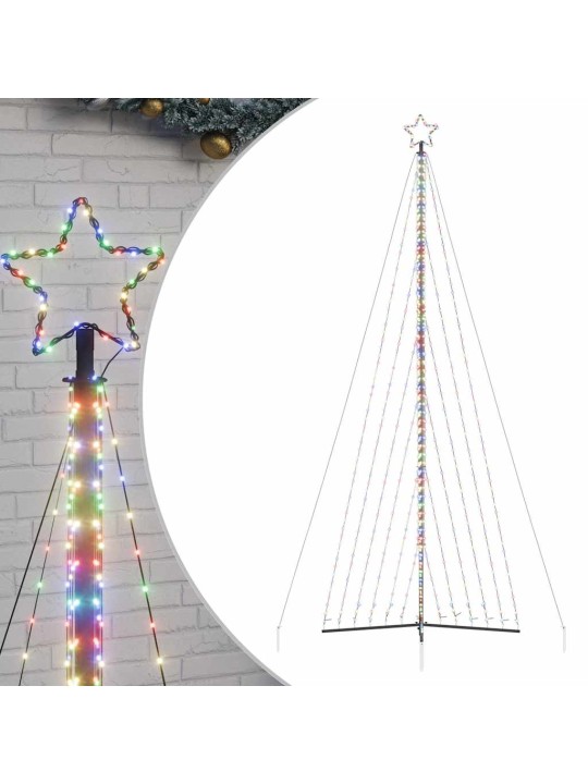 Led vánoční stromek 789 barevných led diod 476 cm