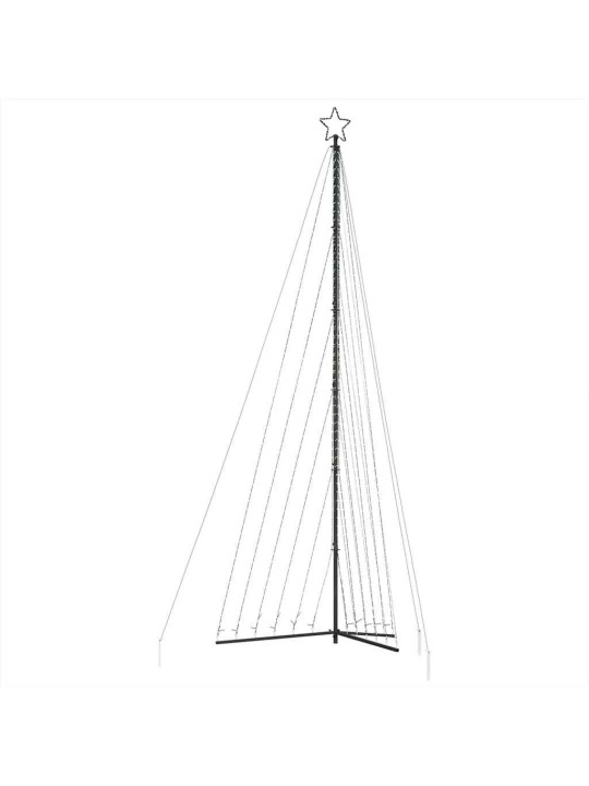 Led vánoční stromek 789 barevných led diod 476 cm