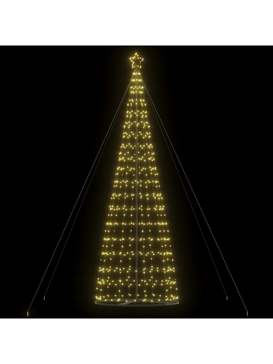 Led vánoční stromek 1534 teplých bílých led 503 cm