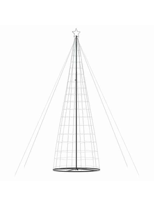 Led vánoční stromek 1534 modrých led diod 503 cm