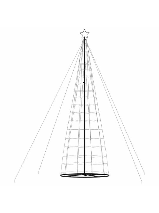 Led vánoční stromek 1534 modrých led diod 503 cm