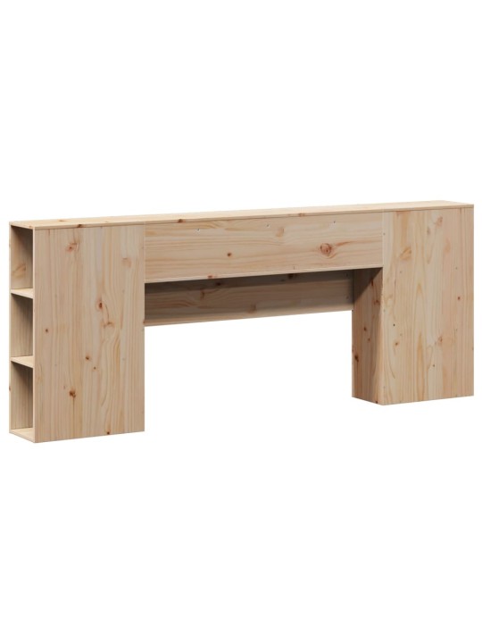 Čelo postele s úložným prostorem 180 cm masivní borovice