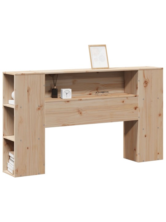 Čelo postele s úložným prostorem 160 cm masivní borovice