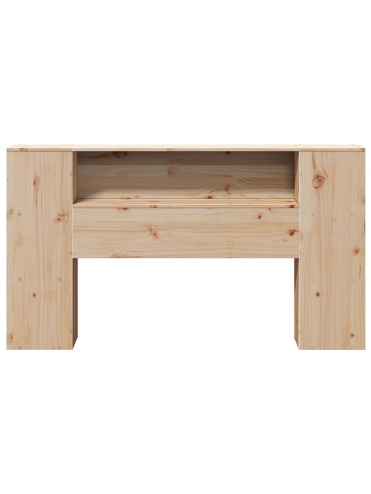 Čelo postele s úložným prostorem 160 cm masivní borovice