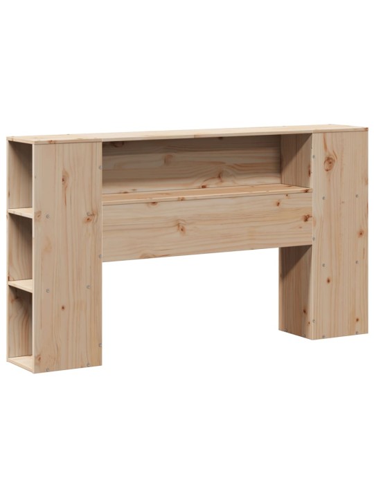 Čelo postele s úložným prostorem 120 cm masivní borovice