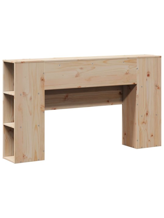 Čelo postele s úložným prostorem 120 cm masivní borovice