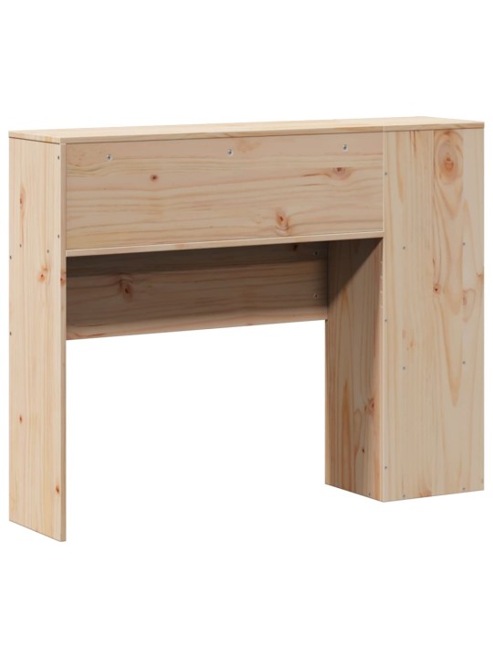 Čelo postele s úložným prostorem 90 cm masivní borovice