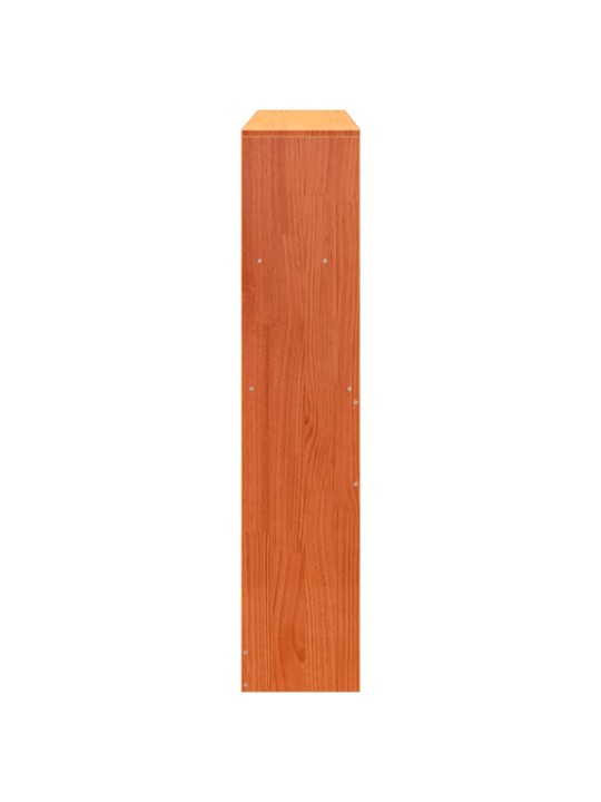 Čelo postele s úložným prostorem voskově hnědé 150 cm borovice