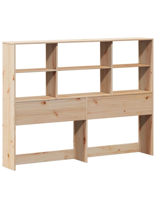 Čelo postele s úložným prostorem 140 cm masivní borovice