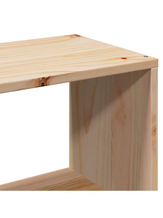 Čelo postele s úložným prostorem 90 cm masivní borovice